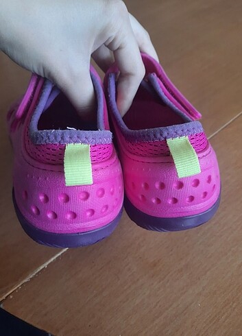 35 Beden pembe Renk Kız çocuk crocs sandalet ayakkabı