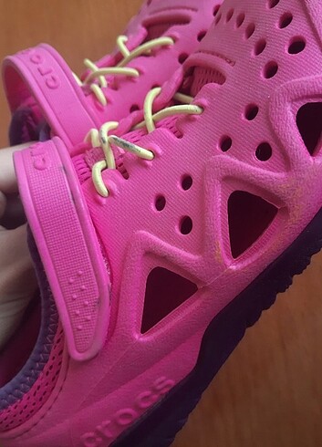 Kız çocuk crocs sandalet ayakkabı - Görsel 6