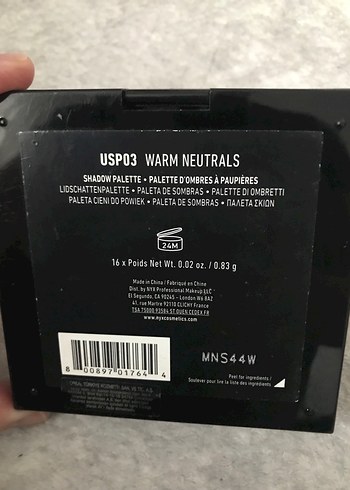 NYX 16 Renk Göz Farı Paleti - Görsel 3