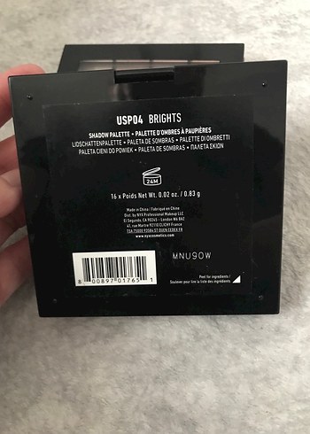 Canlı Renkli Göz Farı Paleti - Görsel 3