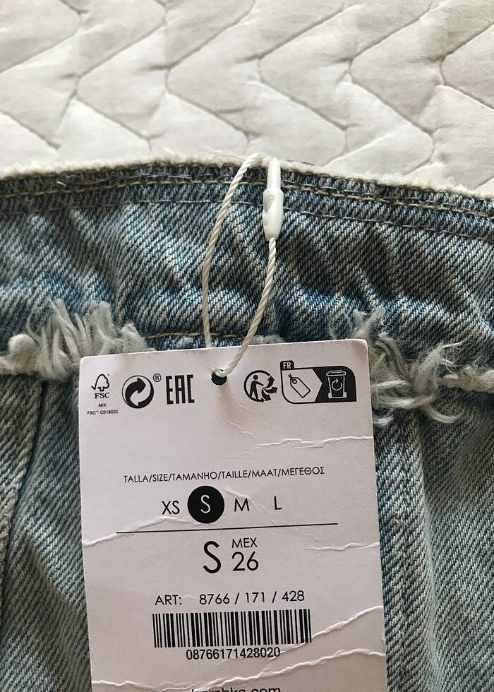 Bershka kot crop - Görsel 4