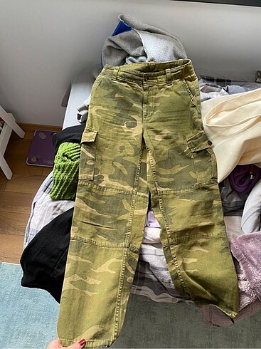 Kamuflaj Kargo Jean