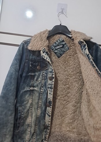 m Beden mavi Renk Vintage kot ceket