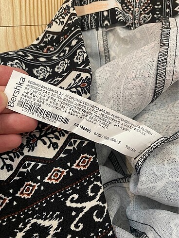 36 Beden siyah Renk Bershka etek