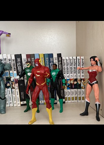 Beden Dc figür Superman batman flash green lantern cyborg wonderwoman
