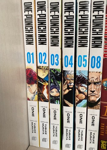 One Punch Man Çizgi Roman Seti 6 Kitap