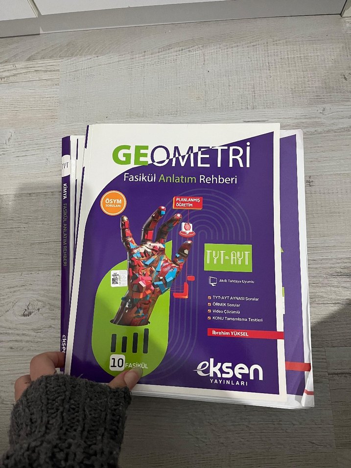 AYT Matematik, Fizik, Geometri Fasikülleri ve Soru Kitabı - Görsel 3