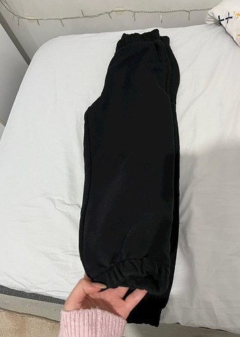 Siyah Rahat Kesim Kadın Eşofman - Görsel 2