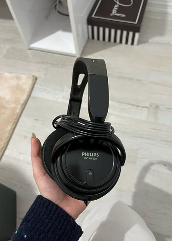 Philips Kablolu Siyah Kulaklık - Görsel 2