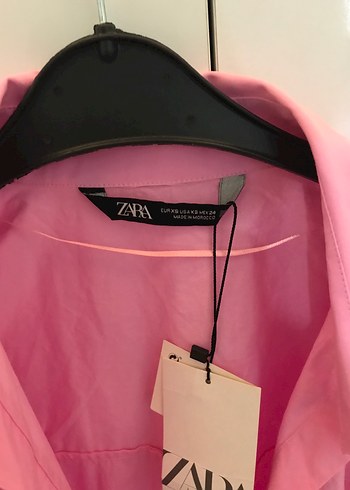 Zara Pembe zara gömlek