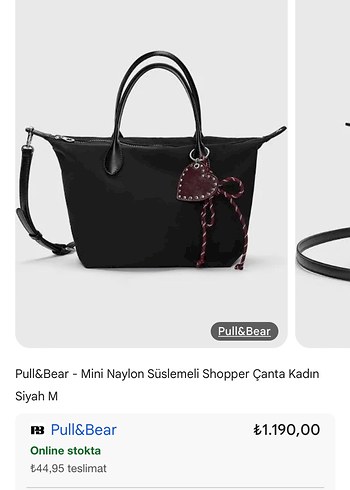 Pull and Bear Pull bear tote çanta