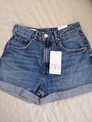 Zara denim şort