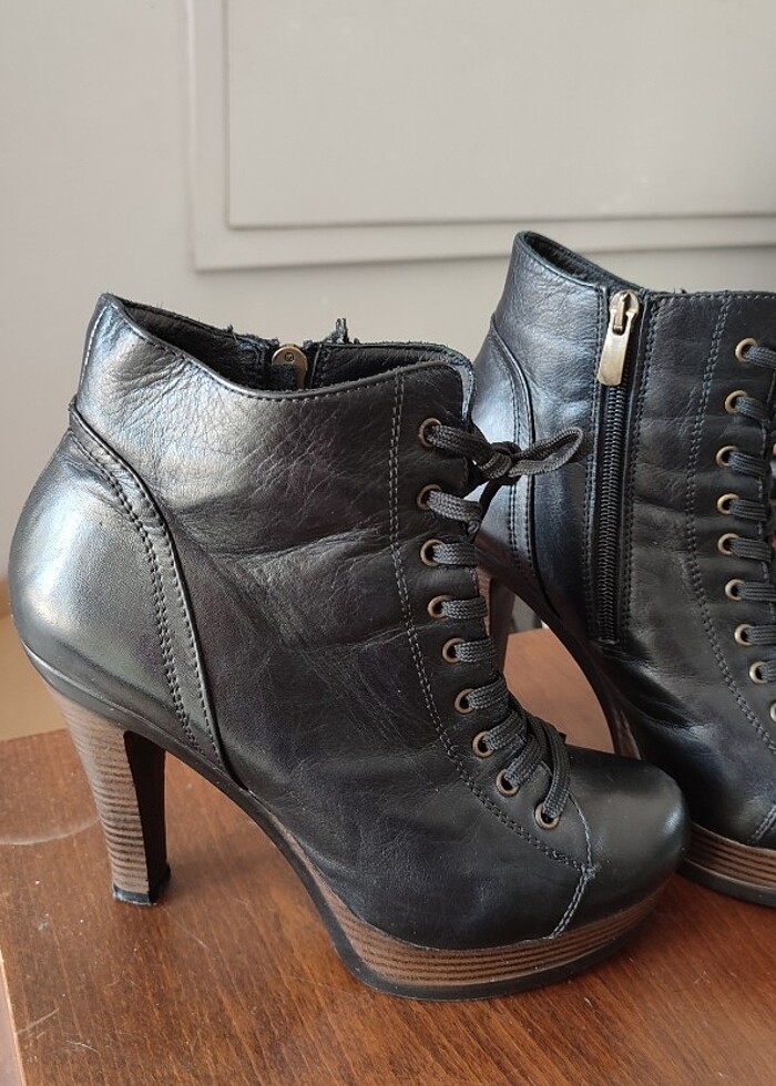 Hakiki deri çizme - Görsel 2