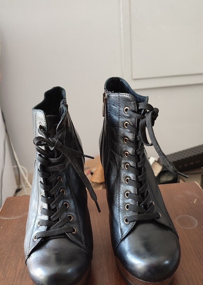 Hakiki deri çizme - Görsel 3