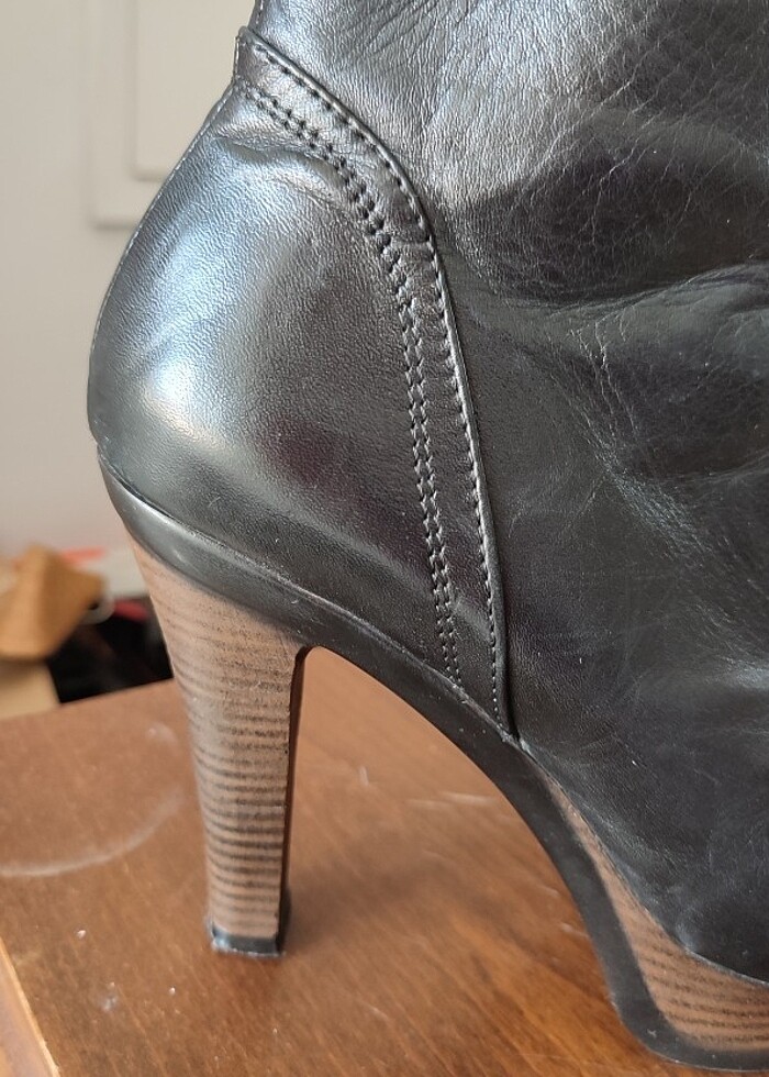 Hakiki deri çizme - Görsel 4