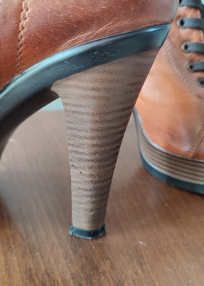 Hakiki deri çizme - Görsel 5