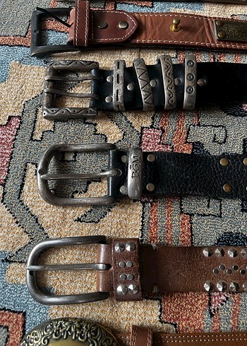 Kadın Deri Kemerler - Vintage Tarz - Görsel 4