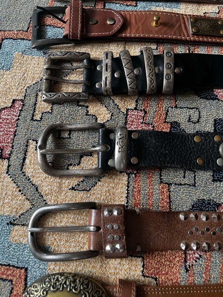 Kadın Deri Kemerler - Vintage Tarz - Görsel 4