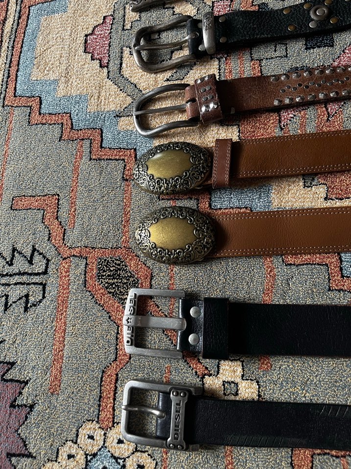 Kadın Deri Kemerler - Vintage Tarz - Görsel 3