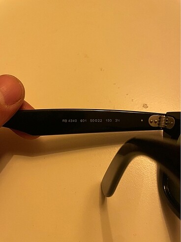 Beden siyah Renk Ray Ban Wayfarer