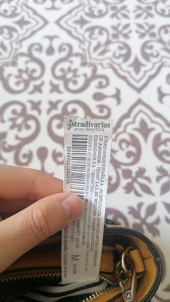  Beden camel Renk Hardal sarısı stradivarius çanta