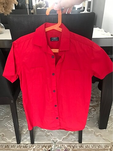 LC waikiki kırmızı gömlek