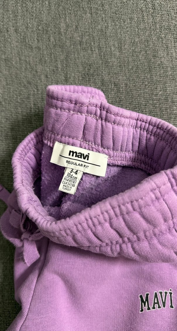 Mor çocuk eşofman - Görsel 4