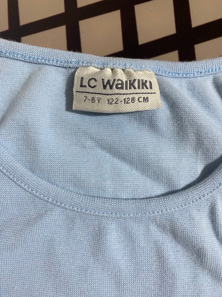 Pastel Mavi Çocuk Atlet - Görsel 2