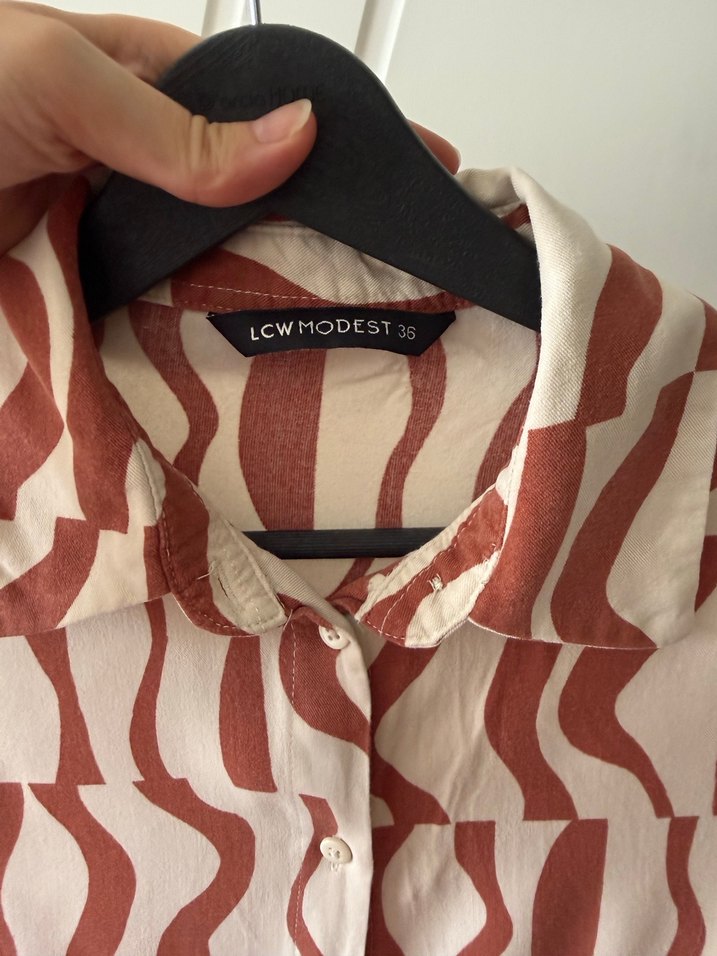 Tesettür Gömlek tunik - Görsel 4