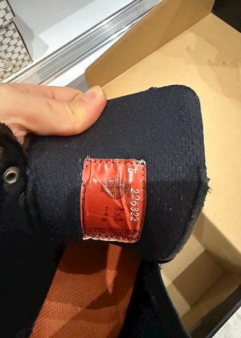 Harley Davidson Hakiki Deri Bot - Görsel 3