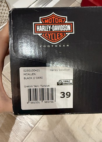 Harley Davidson Hakiki Deri Bot - Görsel 5