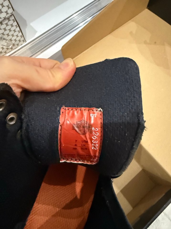 Harley Davidson Hakiki Deri Bot - Görsel 3