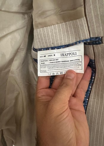 Bej Düğmeli Erkek Ceket - Görsel 3