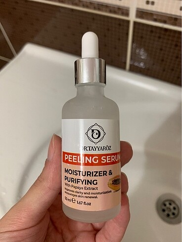 Dr Tayyar öz peeling serum