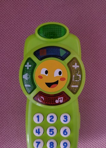 Beden KANZ Renkli Işıklı Eğitici Oyuncak Telefon