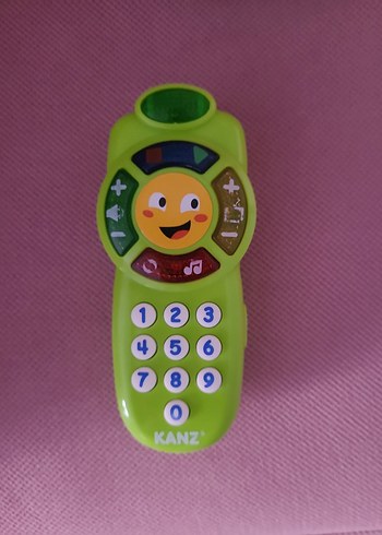 Kanz KANZ Renkli Işıklı Eğitici Oyuncak Telefon