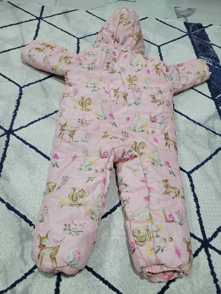 LCW Baby Pembe Astronot Tulum mont - Görsel 5