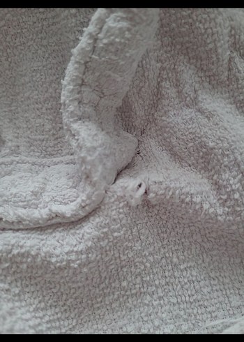 Kız Çocuk Nakışlı Pembe Bornoz - Görsel 3