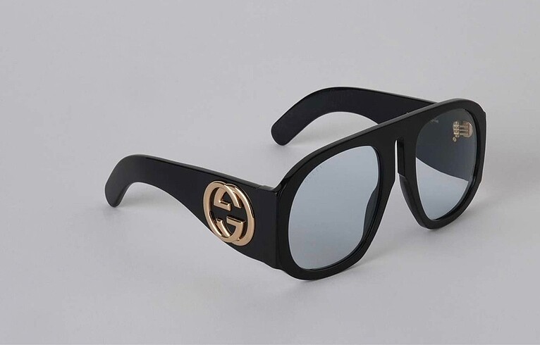 İthal mavi cam gucci gözlük