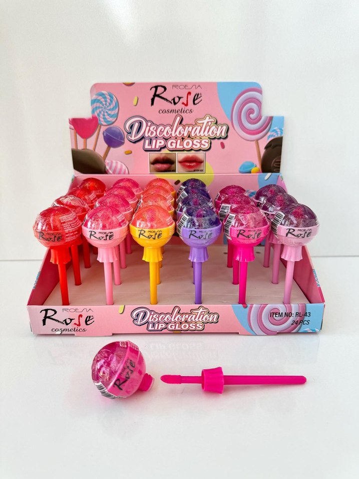 Renkli Rose Dudak Parlatıcısı - Görsel 2