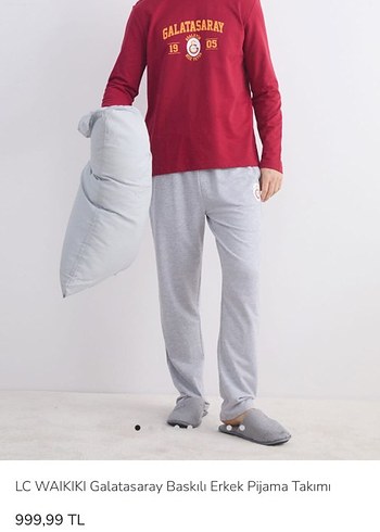 Galatasaray Baskılı Erkek Pijama Takımı - Görsel 2