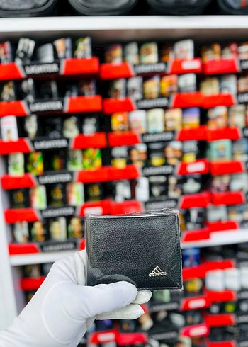 Siyah Baskılı Erkek Cüzdanı - Görsel 2