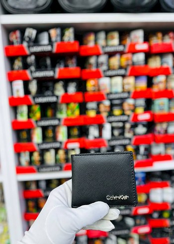 Siyah Baskılı Erkek Cüzdanı - Görsel 7