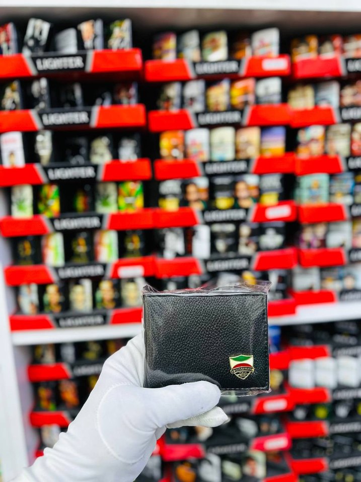 Siyah Baskılı Erkek Cüzdanı - Görsel 3