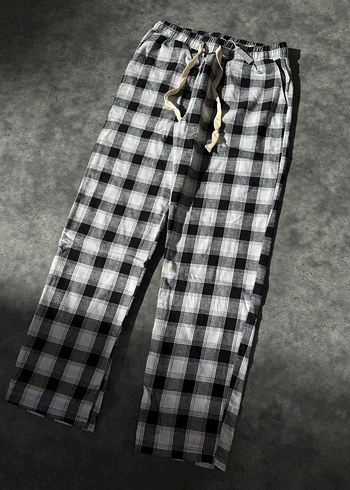 Erkek Çok Renkli Ekose Rahat Pijama Altı - Görsel 13