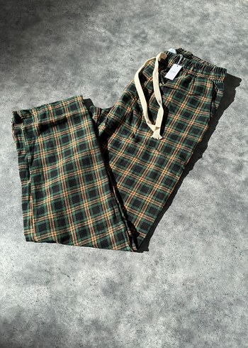 Erkek Çok Renkli Ekose Rahat Pijama Altı - Görsel 15