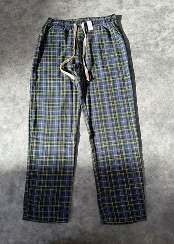 Erkek Çok Renkli Ekose Rahat Pijama Altı - Görsel 5