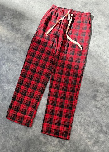 Erkek Çok Renkli Ekose Rahat Pijama Altı - Görsel 7