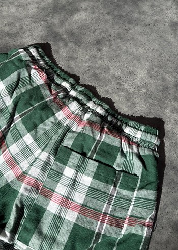 Erkek Çok Renkli Ekose Rahat Pijama Altı - Görsel 16