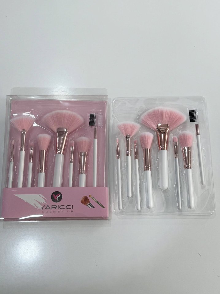 Siyah Makyaj Fırçası Seti 7 Parça - Görsel 2